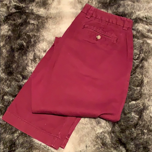 Vineyard Vines Other - Vineyard Vines Maroon Slim Fit Pants